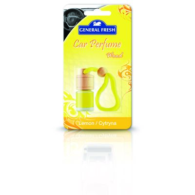 Odświeżacz samochodowy Wood blister 5 ml cytryna General Fresh