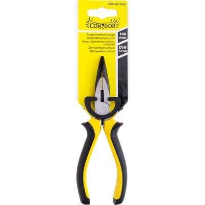 Condor Szczypce wydłużone wygięte 160 mm