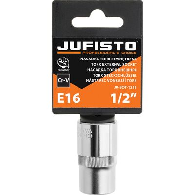 Jufisto Nasadka Torx zewnętrzna E16 1/2