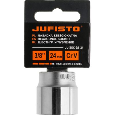 Jufisto Nasadka sześciokątna 24 mm 3/8