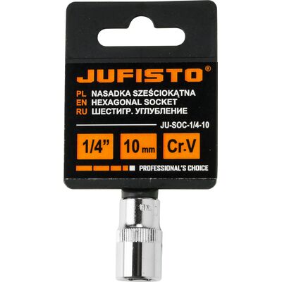 Jufisto Nasadka sześciokątna 10 mm 1/4