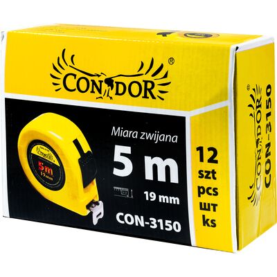 Condor Miara zwijana 5 m x 19 mm