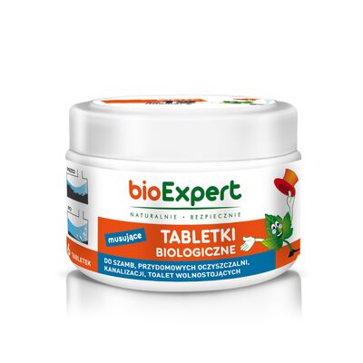 Musujące tabletki biologiczne 6 szt. bioExpert