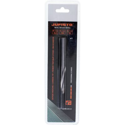 Jufisto Wiertło do metalu z płytką z węglika spiekanego 9,5 mm