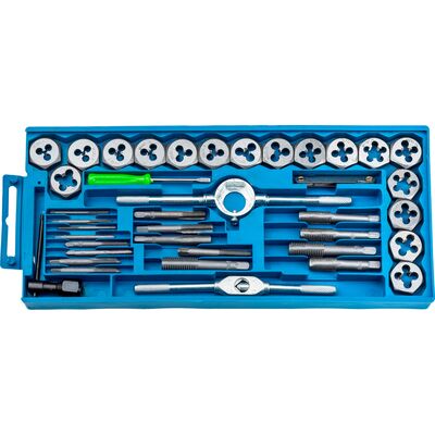 Condor Gwintownik i narzynka M3 - M12 z oprawkami zestaw 40 sztuk