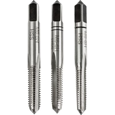 Jufisto Gwintownik HSS, M 6 komplet 3 sztuki