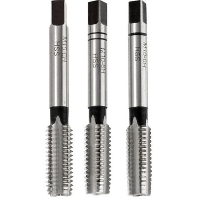 Jufisto Gwintownik HSS, M 10 komplet 3 sztuki