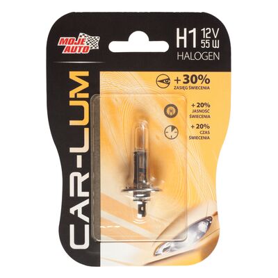 Żarówka halogenowa 12 V 55 W H1