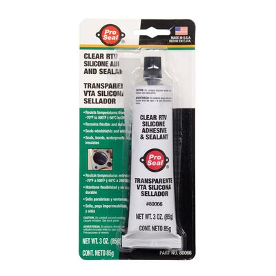 Uszczelniacz silikonowy przezroczysty 85 g Pro Seal