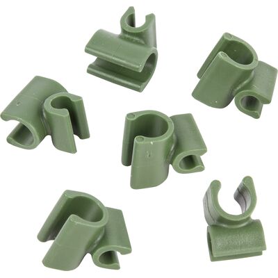 Łączniki do tyczek Ø8 mm i 11 mm pod kątem 90 stopni, 6 sztuk