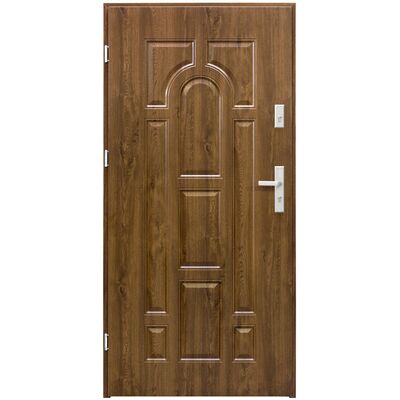 Drzwi zewnętrzne Rubin orzech 80 cm lewe Splendoor