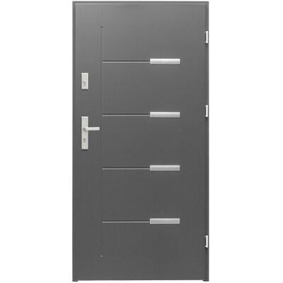 Drzwi zewnętrzne Onyks antracyt 90 cm prawe Splendoor