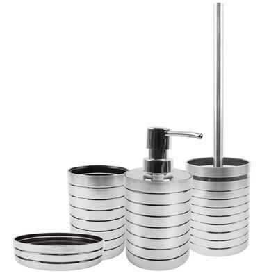 Dozownik mydła Falco srebrny