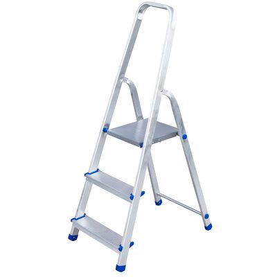 ZARGES Drabina aluminiowa domowa 3 stopniowa