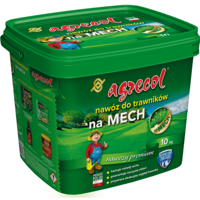 Nawóz do trawników na mech 10 kg