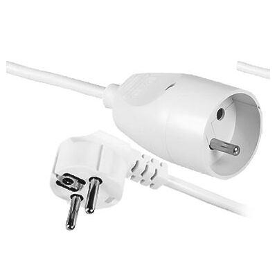 Przedłużacz z jednokrotnym gniazdem i uziemieniem PS-171 5 m + Z JONEX