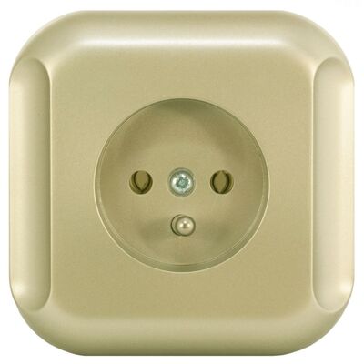 Gniazdo pojedyncze z uziemieniem GPT-16T + Z TOPAZ