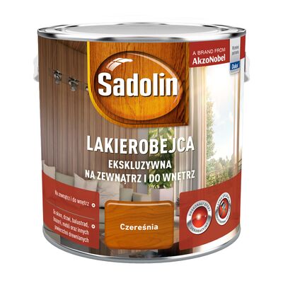 Sadolin Lakierobejca Ekskluzywna Czereśnia 2,5 l