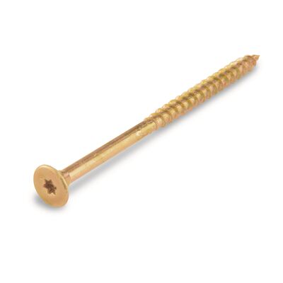 Wkręt uniwersalny 4 x 40 mm pasywowany na żółto Torx suki