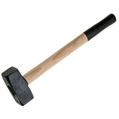 Młotek kamieniarski 6000 g trzonek drewniany Drel