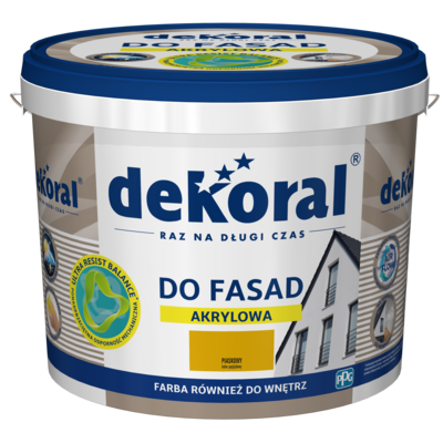 Dekoral Farba DO FASAD Piaskowy 5 l