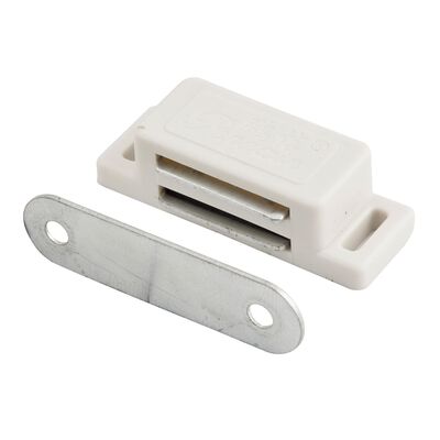 Zamek magnetyczny biały