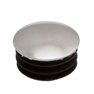 Zaślepka płaska Ø25 chrom