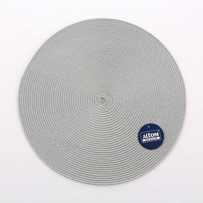 Mata słomkowa 38 cm szara