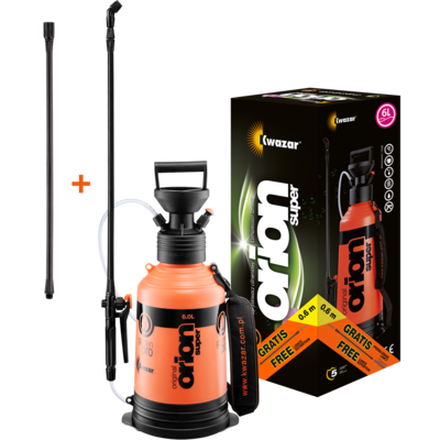 Opryskiwacz ciśnieniowy Orion Super 6 l + przedłużenie lancy 0,6 m