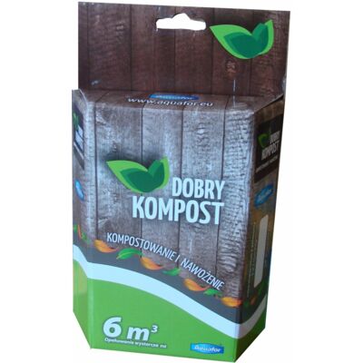 Preparat do kompostowania Dobry Kompost 250 g ekologiczny naturalny Aquafor