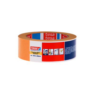 Tesa taśma malarska Profesjonalna Precyzyjna pomarańczowa 50 m x 50 mm