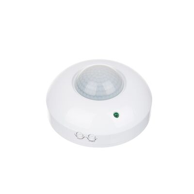 Czujnik ruchu 360° natynkowy biały