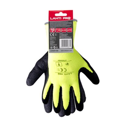 Rękawice ocieplane żółte 10