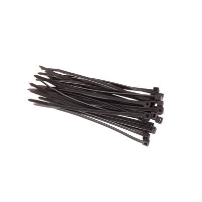 Taśma kablowa czarna 120 x 3,2 mm 25 sztuk