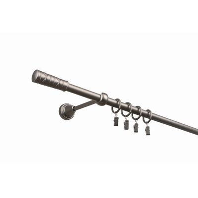 Karnisz 16 mm galwanika pojedynczy 160 cm Picasso chrom mat