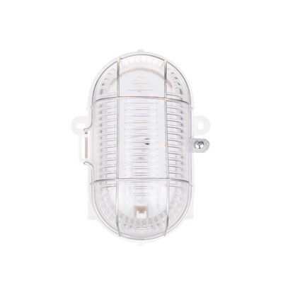 Oprawa oświetleniowa stała LED owalna mała osłona metal