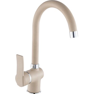 Kuchinox Bateria zlewozmywakowa stojąca z wylewką U MADERA BQM 468D beż