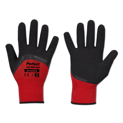 Rękawice ochronne PERFECT SOFT RED FULL lateks, rozmiar 10