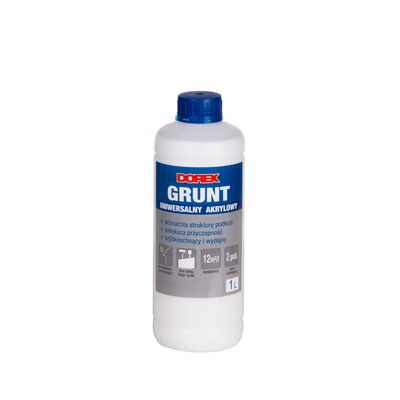 Grunt uniwersalny akrylowy 1 l Dorex