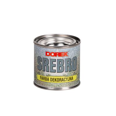 Farba dekoracyjna srebro 100 ml Dorex