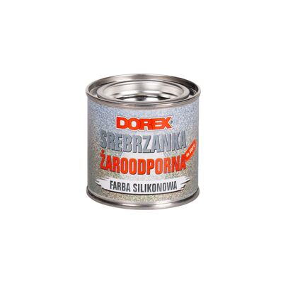 Farba silikonowa Srebrzanka żaroodporna 100 ml Dorex