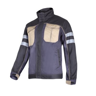LAHTI PRO Bluza ochronna L40408 szaro-czarna XXXL