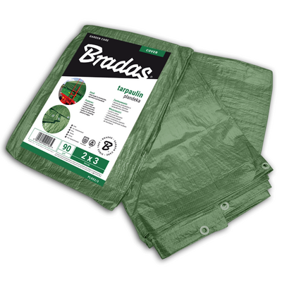 Plandeka wzmacniana GREEN 90 g/m², 6 x 12 m