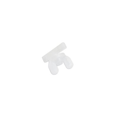 Blokada motylkowa karnisza PCV 2 sztuki