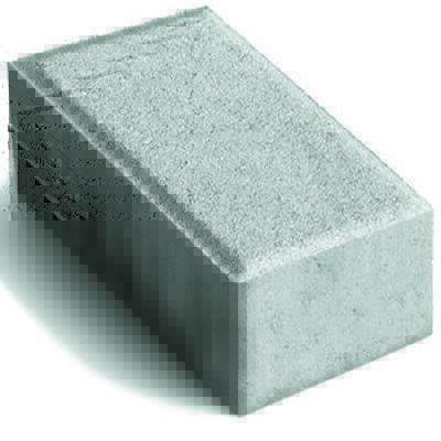 Kostka Holland 6 cm szara