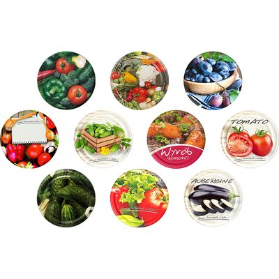 Zakrętka Ø82 mm mix wzorów 10 sztuk Browin