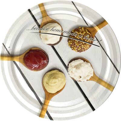 Zakrętka Ø66 mm sosy, ketchup, chrzan 10 sztuk Browin