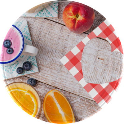 Zakrętka Ø82 mm piknik 10 sztuk Browin