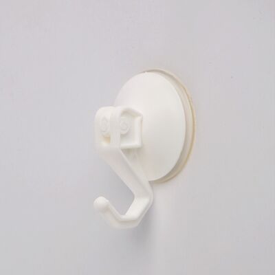 Haczyk na przyssawkę biały