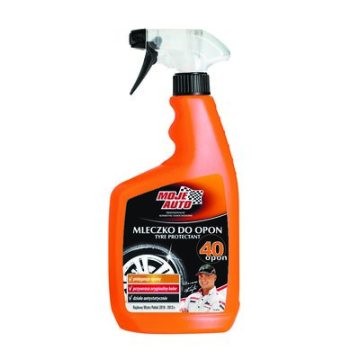 Mleczko do pielęgnacji opon Moje Auto 650 ml - atomizer MOJE AUTO